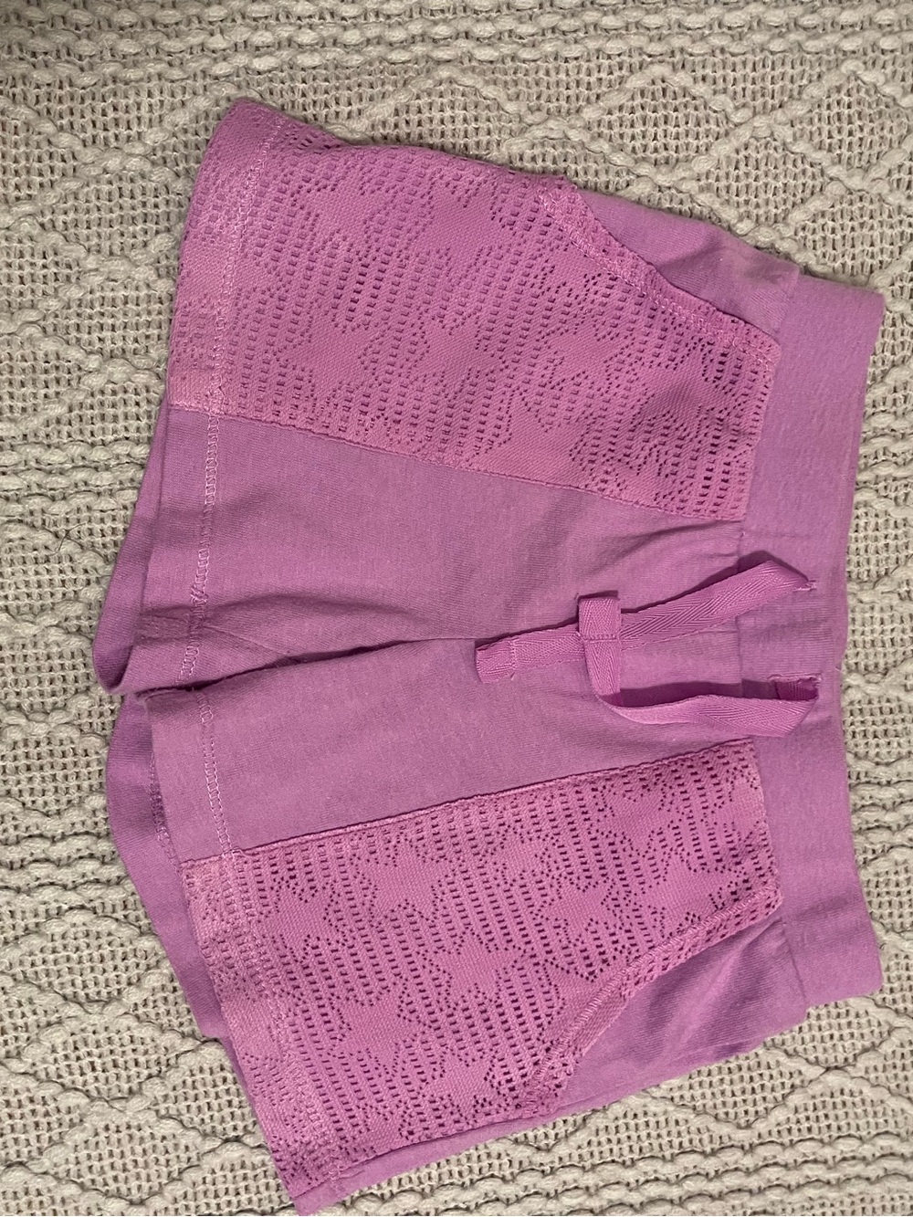 Garanimals Purple Knit Athletic Shorts